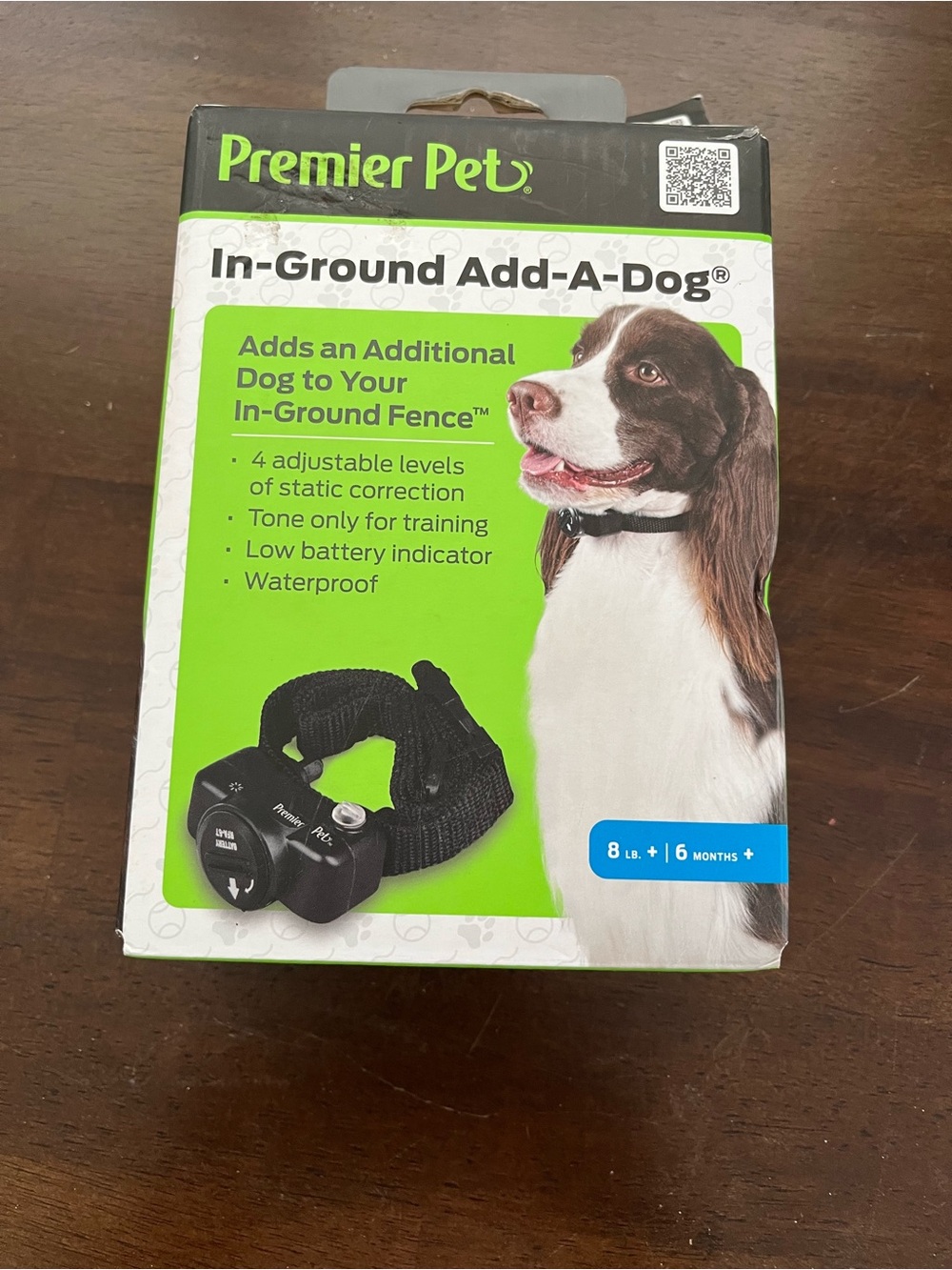 Premier In-Ground Add-A-Dog Receiver Collar - Black GIG00-16920 NEW NEVER USED